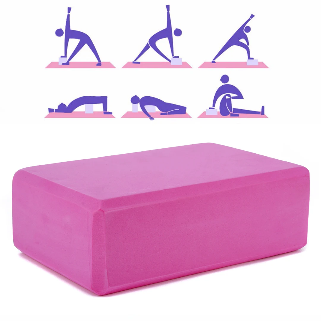 Yoga Foam Block Exercise Fitness Sport Yoga Props Foam Brick Stretching Aid Gym Workout Stretching Aid Body Health Training