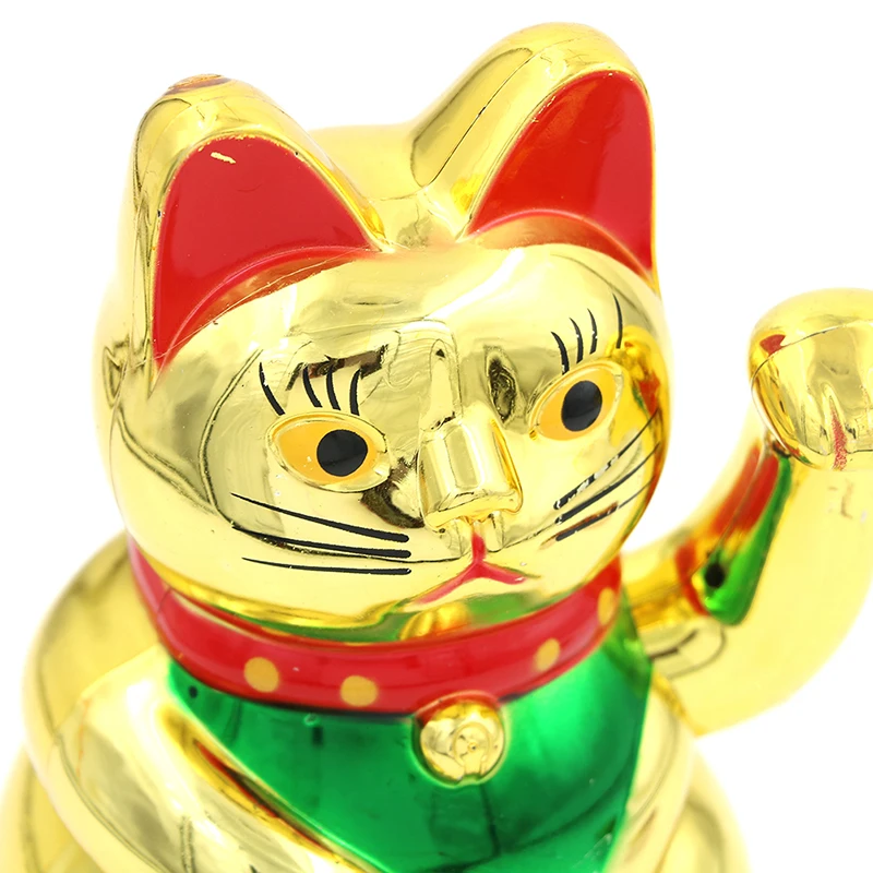 Китайский счастливый кот богатство развевающаяся кошка золото развевающаяся рука фэн-шуй Счастливый милый домашний декор Добро пожаловать развевающаяся кошка
