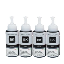 70 мл черный заправка чернила для принтера красящее вещество для Epson L800 L801 L100 L110 L111 L201 L210 L211 L300 L312 L355 L350 L362 L366 L550 L555 L566