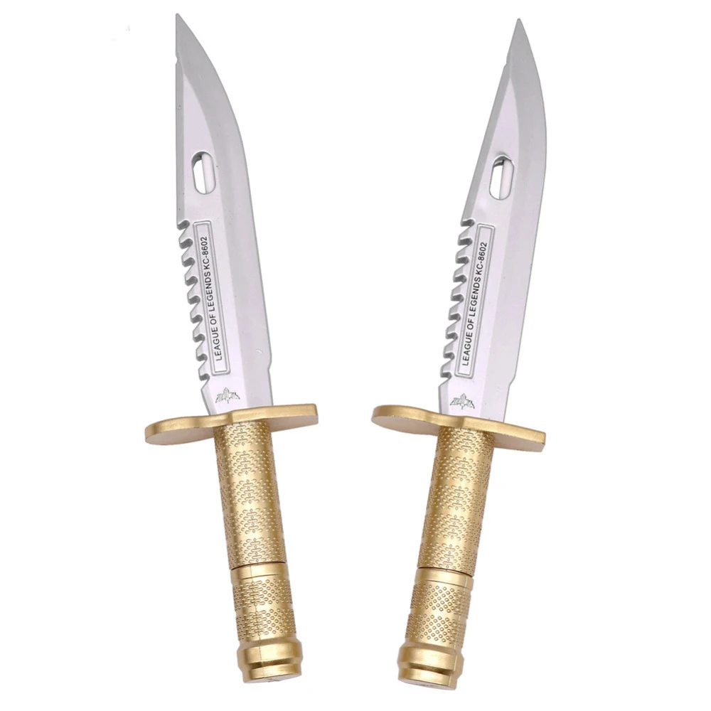 Pen Tip 0.7mm Ballpoint Pens Gift Pen Student Prizes School Office Supplies Creative Novelty Blue Pen Refill Simulation Dagger