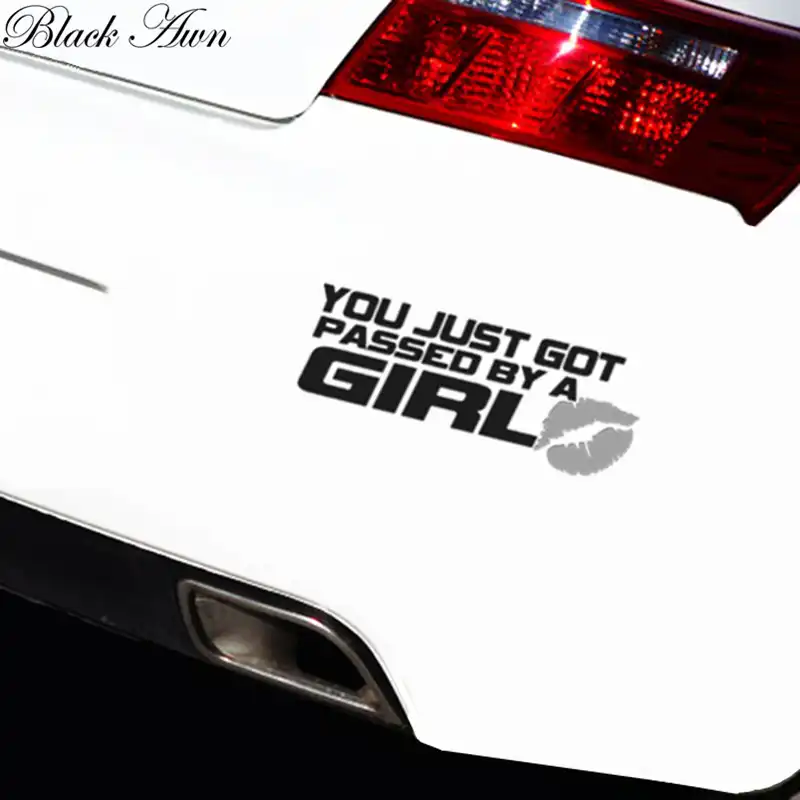 You Just Got Passed By a Girl Car Sticker Funny Race Truck Window Decal Decor WE You Just Got Passed By a Girl Car Sticker Funny Race Truck Window Decal Decor WE