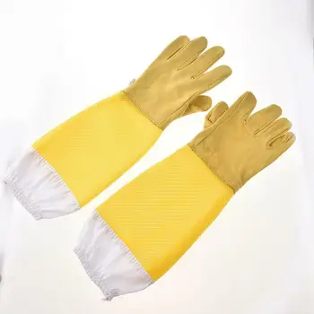 

Beekeeper Prevent Gloves Protective Sleeves Ventilated Professional Anti Bee for Apiculture Beekeeper Beehive Beekeeping Glove