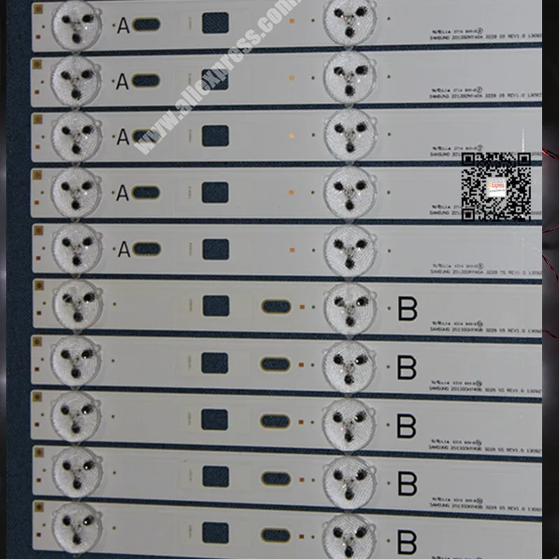 10 шт./лот для ленты ТВ sony kdl 40w605b sam sung 2013 40a 3228 05 rev1.0 130927 ref287 5 шт. A + B