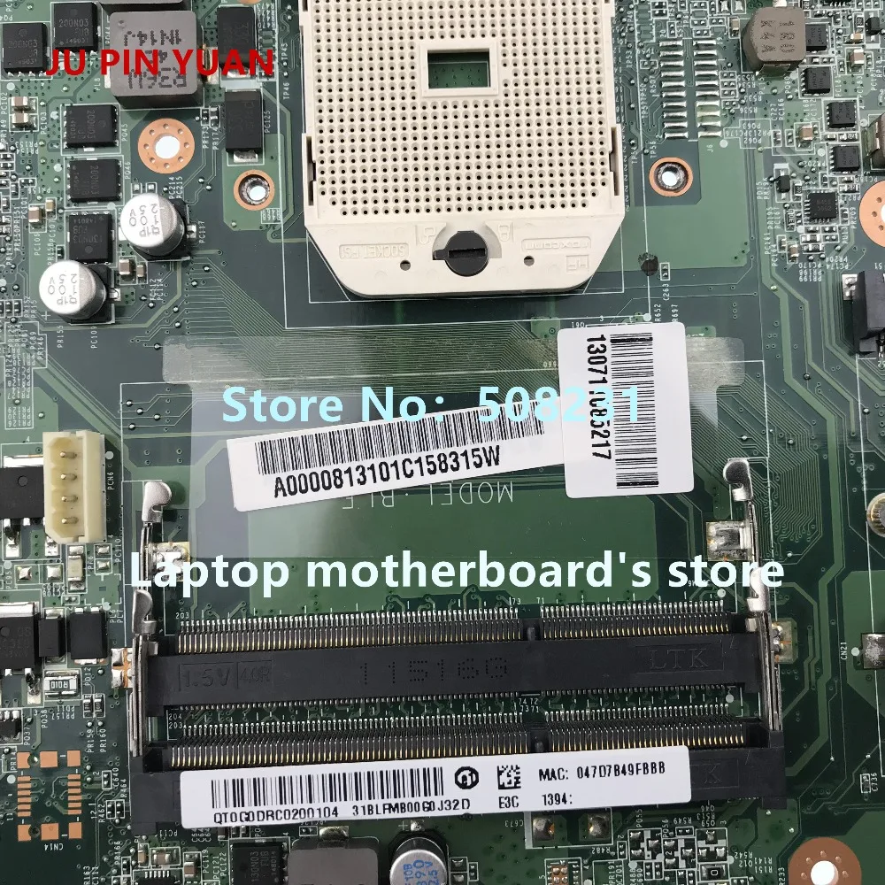 JU PIN юаней A000081310 DA0BLFMB6E0 для toshiba satellite L750D L750 L755D материнская плата для ноутбука GT525M 1 GB полностью протестированы