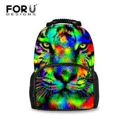 Модные школьные сумки с принтом животных для мальчиков, классные школьные сумки с тигром и леопардом, детские школьные сумки для девочек