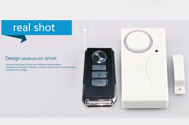 front parking sensor Darho120dB Wireless Door/Window Entry Security Burglar Sensor Alarm PIR Magnetic Smart Home Garage System 3Remote Controlers front sensor for car