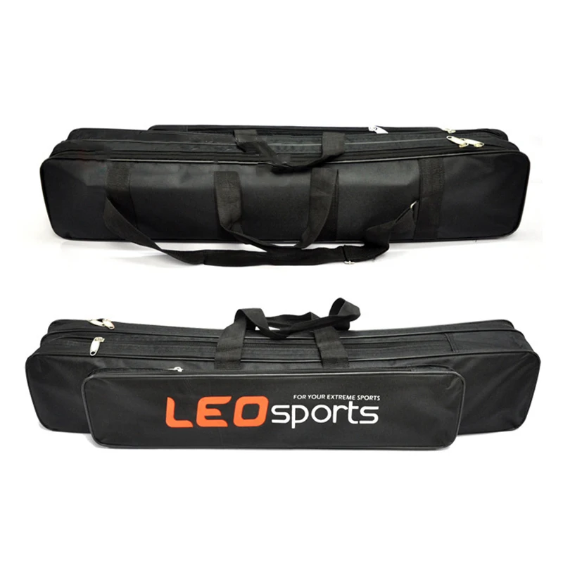 High Quality Oxford Cloth Fishing Bag 70cm Double Layer Fishing Rod Bag with Side Zipper Bag for Fishing Accessories (1)