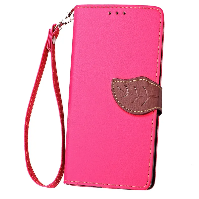 Luxury Deluxe Leaf Clasp Flip Wallet Leather Case Phone Shell Card Holder Cover Protective Fundas Coque For Xiaomi Redmi 3 3S (24)