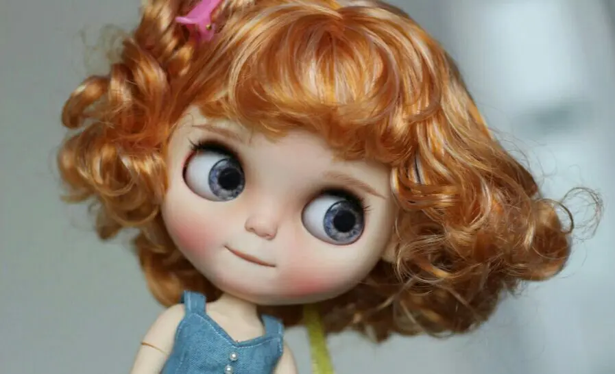 Clearance customization doll DIY Nude joint body blyth doll For Girls not include clothes The eye chips are random, the hair can choose 2 Clearance customization doll DIY Nude joint body blyth doll For Girls not include clothes The eye chips are random, the hair can choose 2