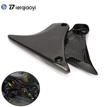 Motorcycle For Yamaha MT-09 MT09 FZ-09 FZ09 MT FZ 09 2014-2017 Carbon Fiber Frame Side Cover Protector Panel Fairing Shell MT09 2017 for yamaha mt 09 mt09 fz 09 fz09 2014 2015 2016 2017 motorcycle 100% real carbon fiber front fender cover mud mask new