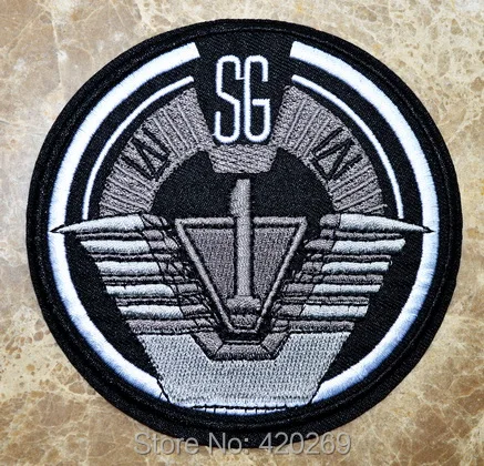 

Hot Sale ~ Stargate Atlantis Pegasus Iron On Patches, sew on patch,Appliques, Made of Cloth,100% Guaranteed Quality