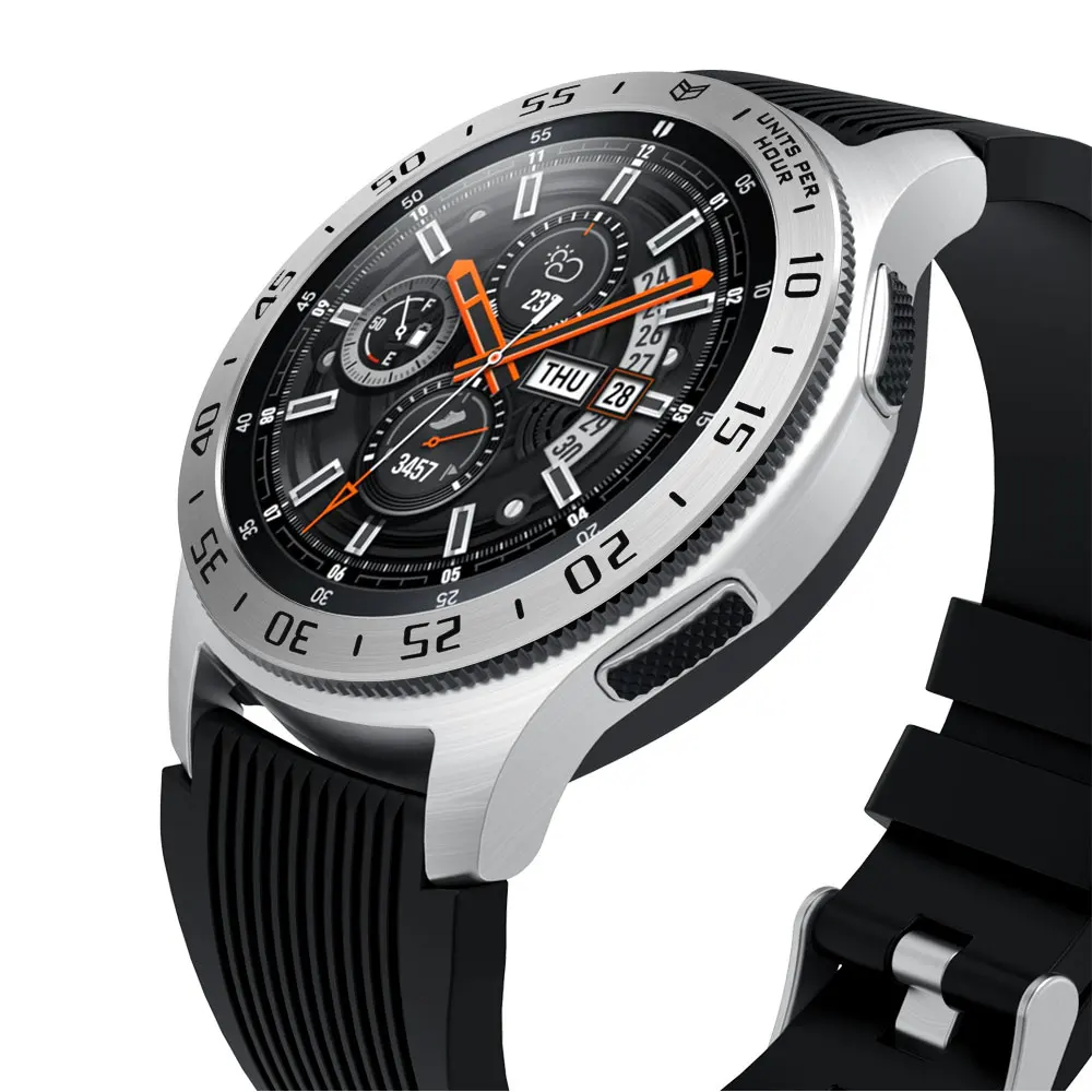 9 стиль металлическое защитное кольцо для samsung S3 Frontier/Galaxy Watch 46 мм/42 мм масштаб стальное кольцо стиль Pioneer часы украшения