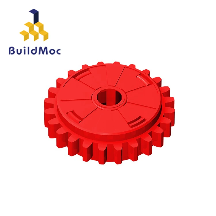 BuildMOC 76244 2 24 зубная муфта шестерня кирпич техника ловушка для строительных блоков