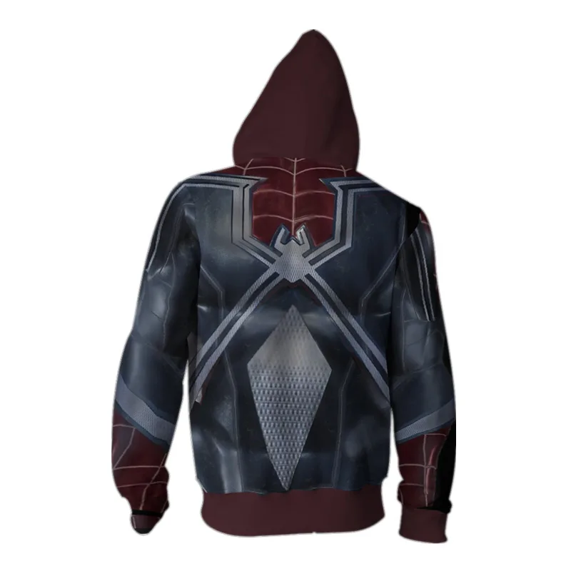 The Heist Spider Hoodies Spider Man Cosplay Sweatshirts  Anime Costume Men Women New 