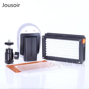 

LED supplementary light photography lamp outside shooting news wedding with lithium battery portable bag CD50