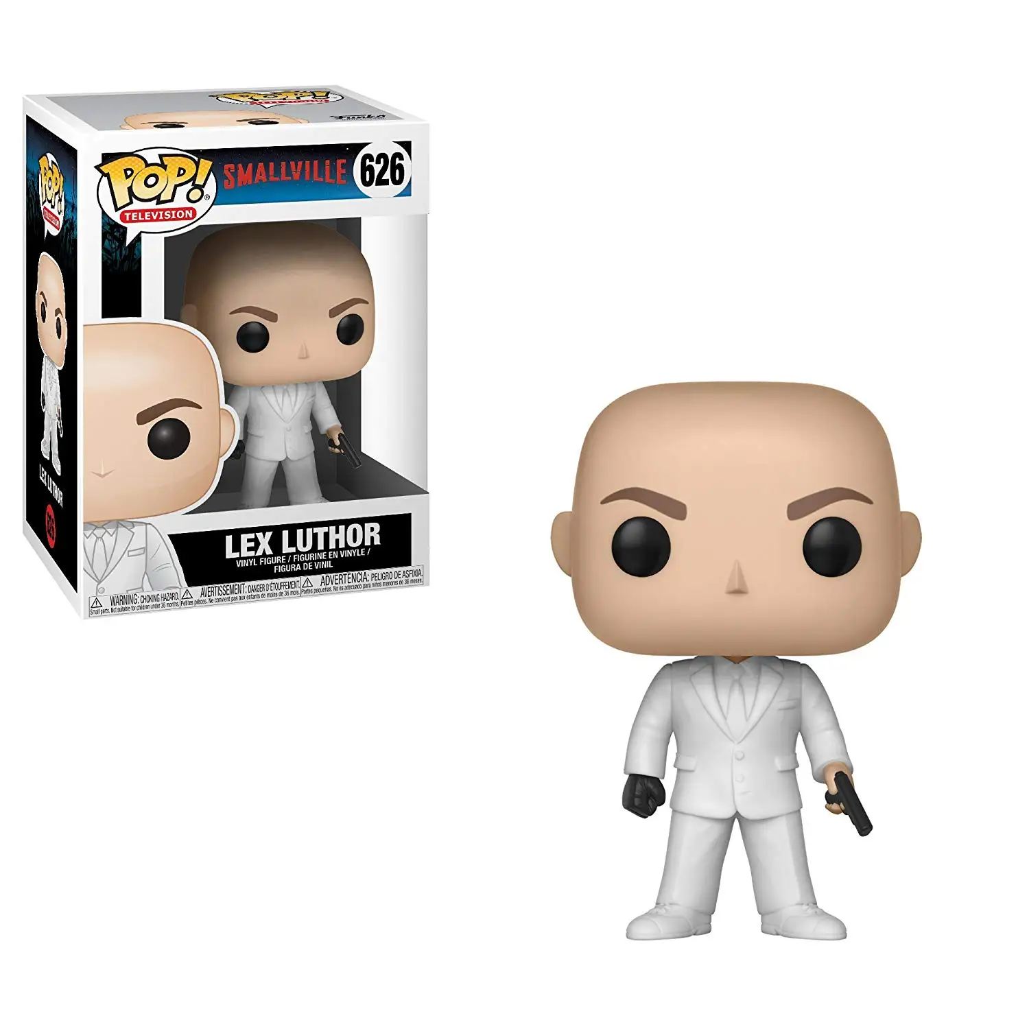 Официальный Funko pop tv: Smallville-Lex Luthor Виниловая фигурка Коллекционная модель игрушки
