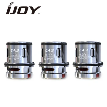 

3pcs Original IJOY Captain CA Coil Head CA3 0.2ohm Support 60-100W iJoy Captain Sub Ohm/Captain S Atomizer Replacement Vape Core