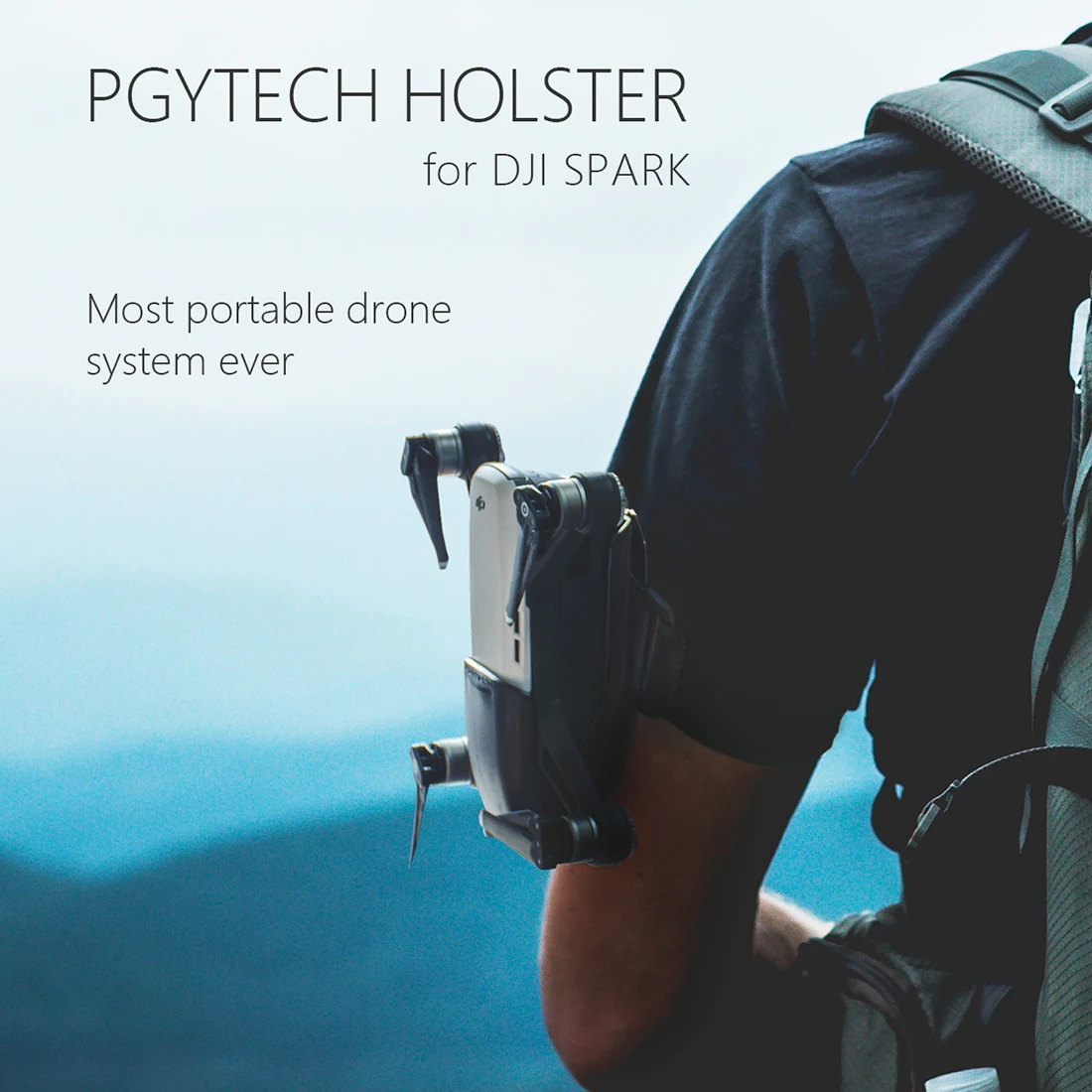 

PGYTECH Portable Holster Fuselage Fixing Strap Camera Gimbal Protective Cover for DJI Spark