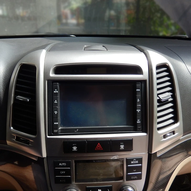 Крышка рамы из нержавеющей стали для Hyundai Santa Fe 2007 2008 2009 2010 2011 2012|Стеклоочистители|