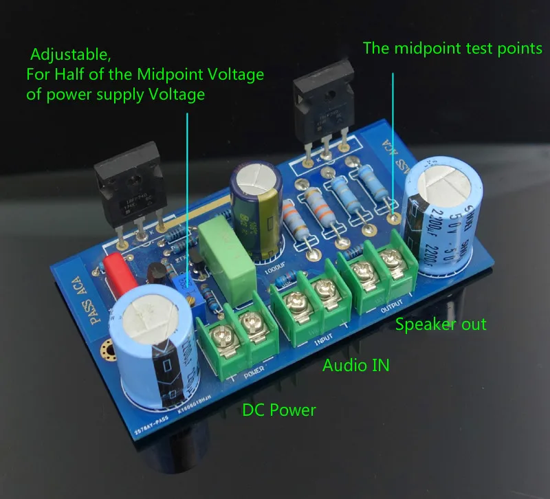 IRF240 PASSACA одноконцевая трубка с полевым эффектом усилитель доска DIY наборы 8W