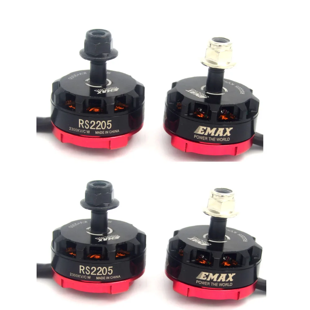 Радиоуправляемый самолет 4 шт. Fvt Little Bee 20a Mini Esc 2 4s + EMAX RS2205 2300KV CW/CCW бесщеточный
