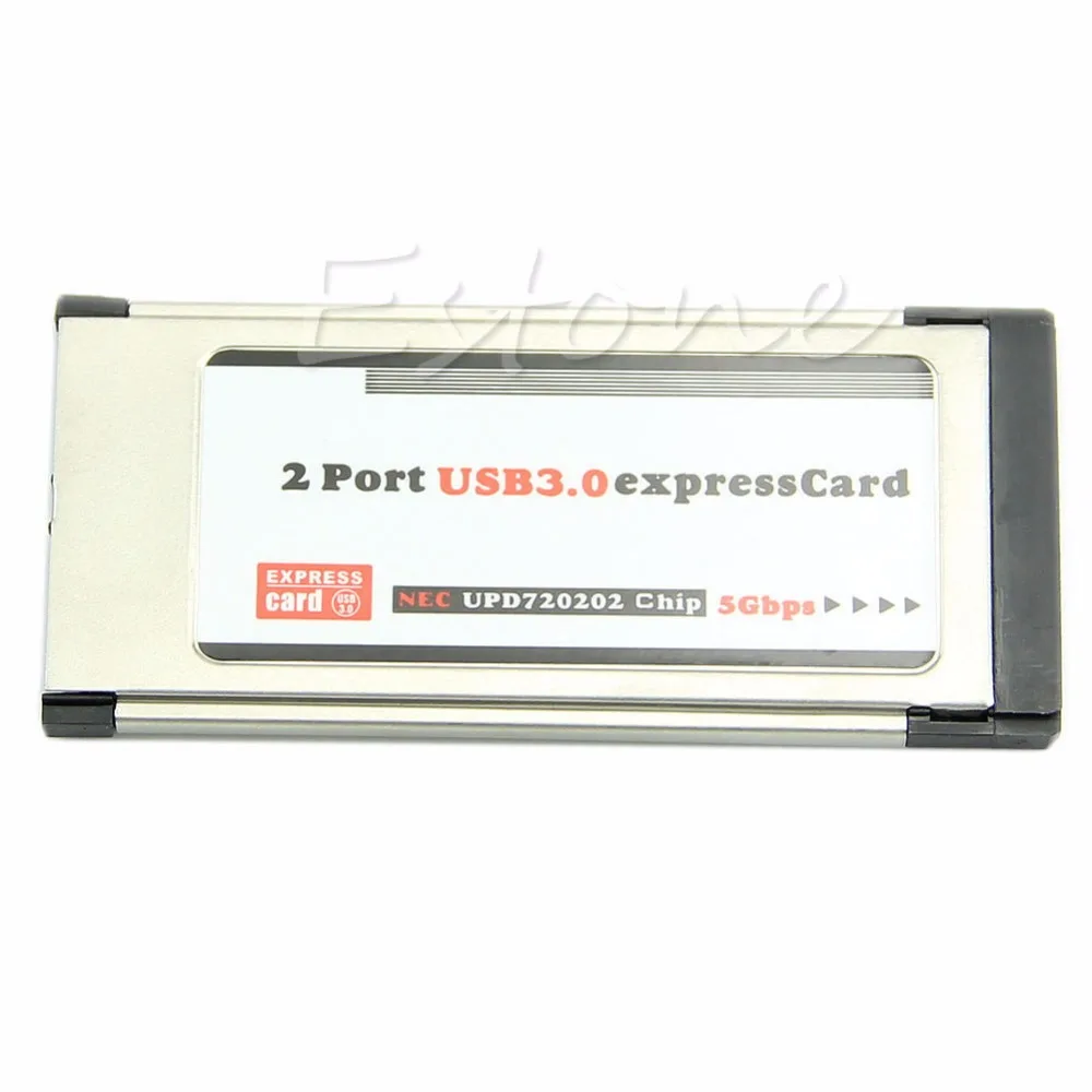 2 Порты и разъёмы USB 3,0 Express Card, ExpressCard 34 мм/54 мм скрытый адаптер для ноутбука