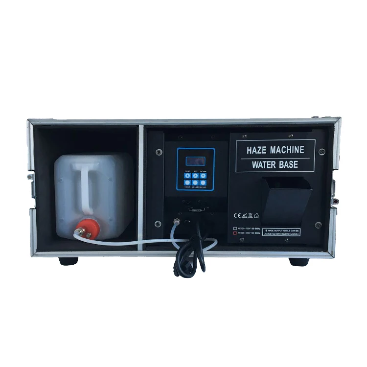 

UK WAREHOUSE High Quality DMX512 Water Based 1500W Haze Machine With Flight Case Stage Smoke Fog Machine For DJ Club No Tax