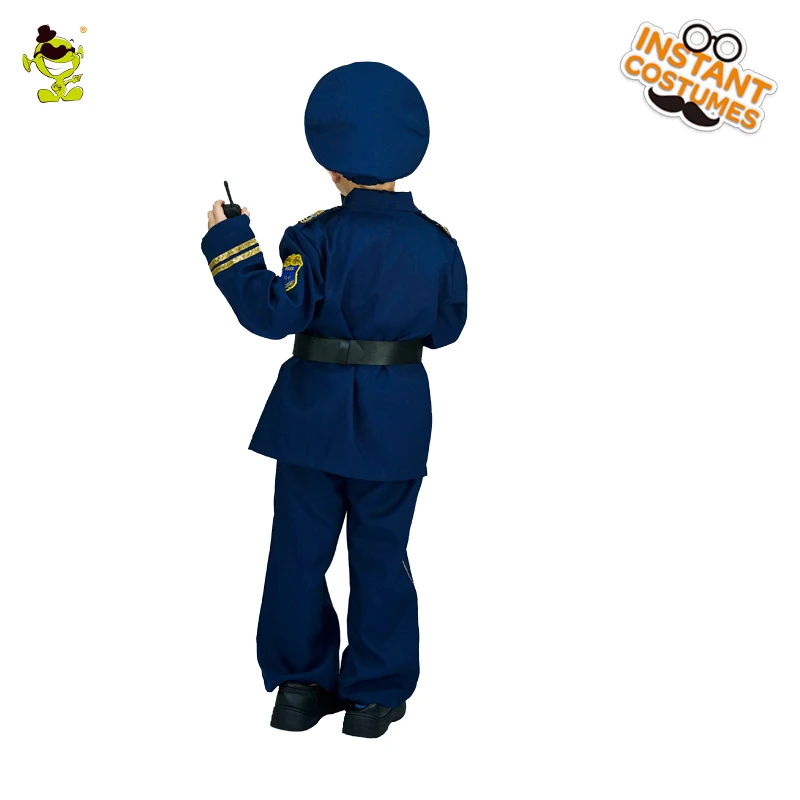 Новое поступление, Детский костюм полицейского, костюм полицейского для сцены, костюм полицейского для ролевых игр, крутые костюмы полиции для мальчиков