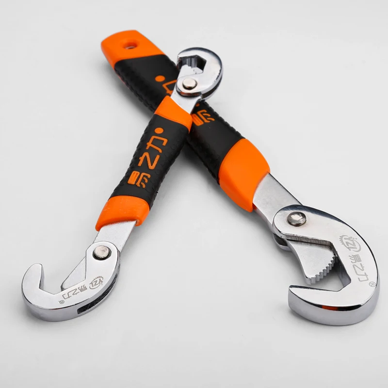 Gunpla Multi-Functional Universal Wrench Set Adjustable Snap and Grip Wrench Spanner Set 9-32mm Ratchet Wrench Hand Tools