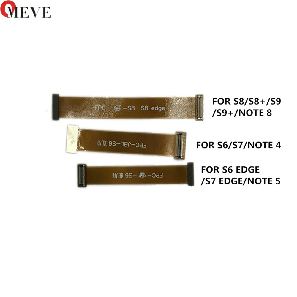

3pcs LCD Display Touch Screen Extension Tester Extend Test flex cable 7.5CM For Samsung S8 S8+ S9 S9+ Note 8 s6 s7 edge