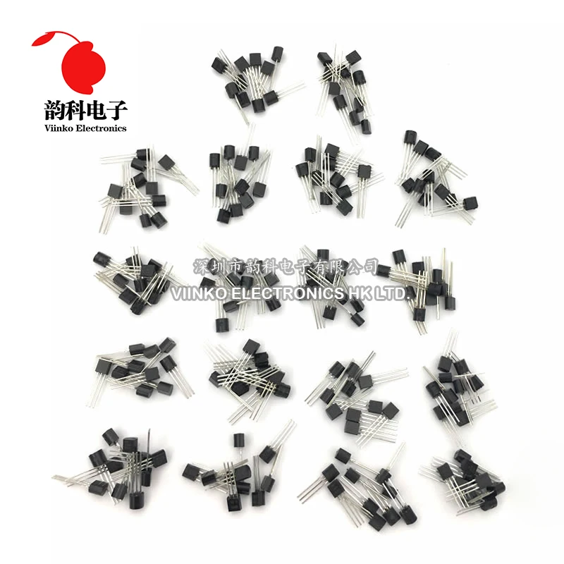 q transistor 8050 2N2222 C1815 A1015 S9014 S9013 18valuesX10pcs=180pcs S9012