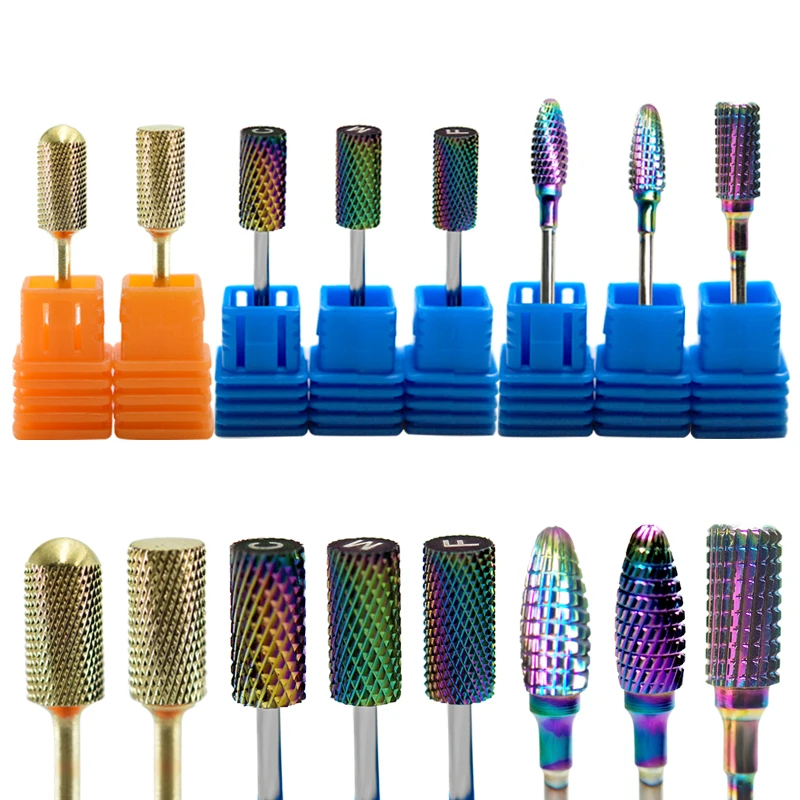 

Tungsten Carbide Nail Drill Bit Files Drill Nail Manicure Bit Cutter Professional Electric Manicure Machine Diamond Accessories