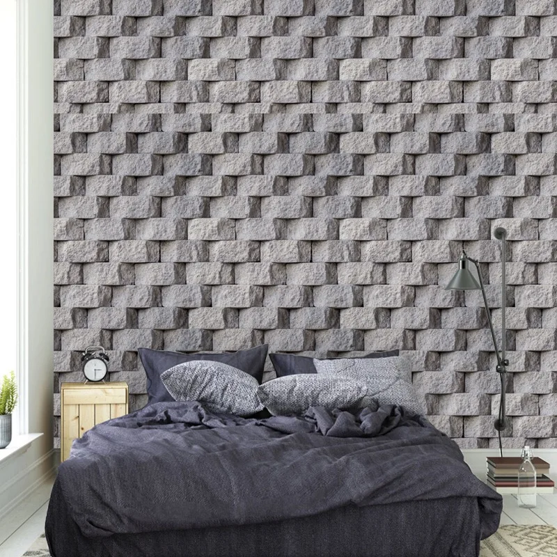 Bedroom Decor tile Wall Stickers Imitation stone 3D sticker Selfadhesive Wallpaper Bathroom Home Decor Wall Decal 45*200cm Bedroom Decor tile Wall Stickers Imitation stone 3D sticker Selfadhesive Wallpaper Bathroom Home Decor Wall Decal 45*200cm