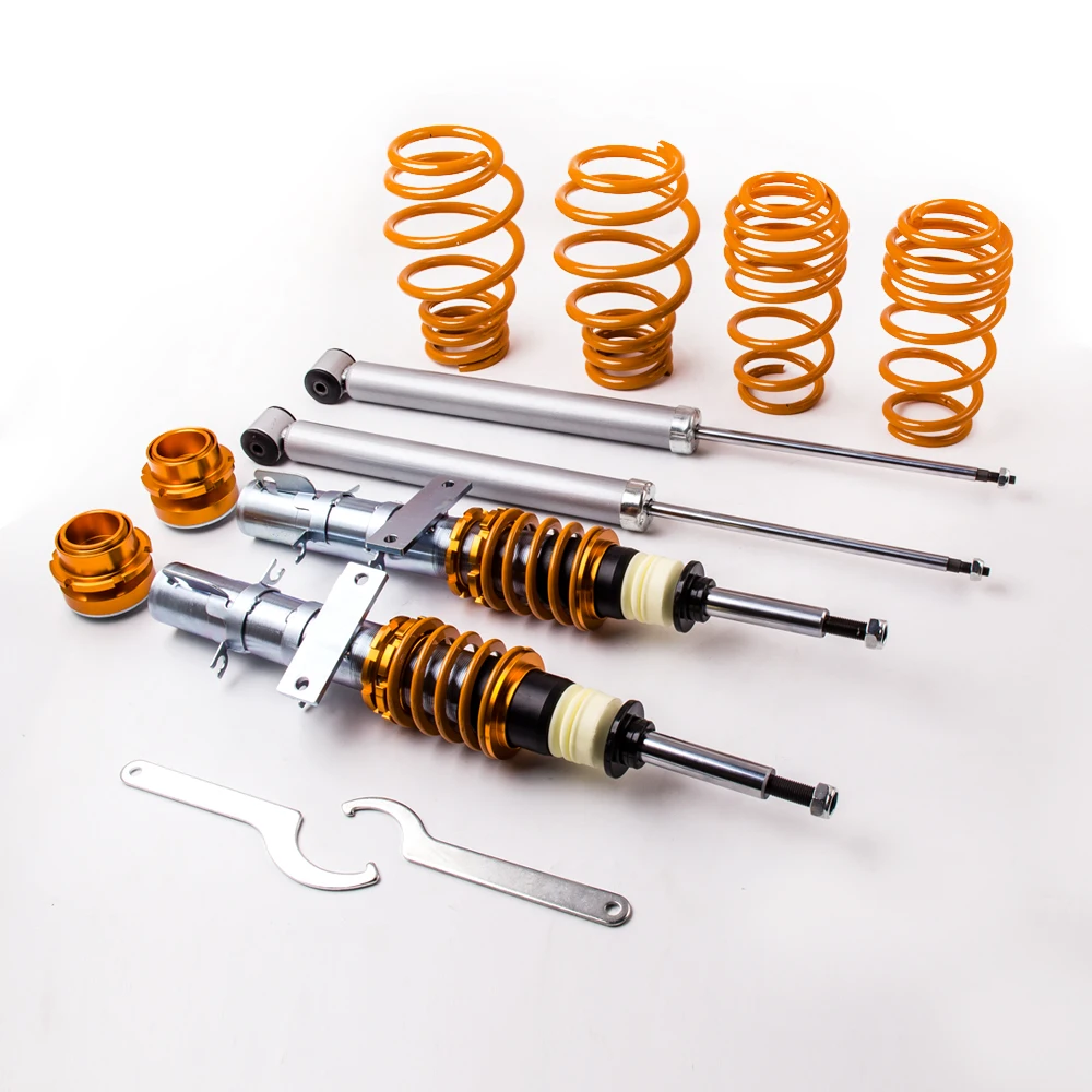 Уличные Coilovers для VW Polo 1 2/1 4/1 6/1 8/1.4TDI/1.9TDi 02 09 комплект подвески катушка Shock Street Coilover