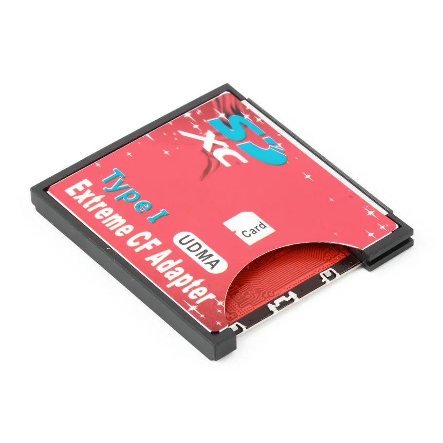 Один слот Экстрим для Micro SD/SDXC TF для компактной вспышки CF тип I считыватель карт памяти Писатель адаптер новейший Высокое качество