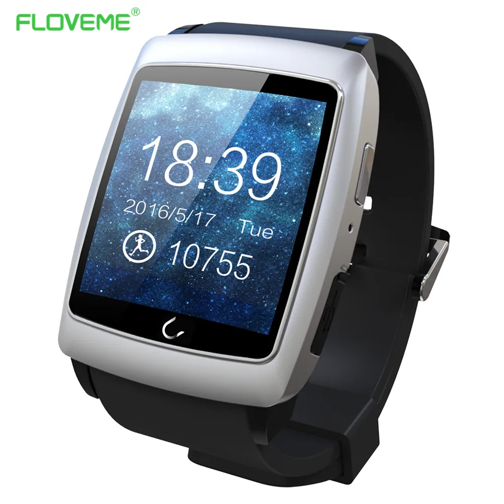 

Original Brand FLOVEME X2 Smart Watch Clock Sync Notifier With Sim Card Fitness Tracker Wristwatch For iphone IOS Android phone
