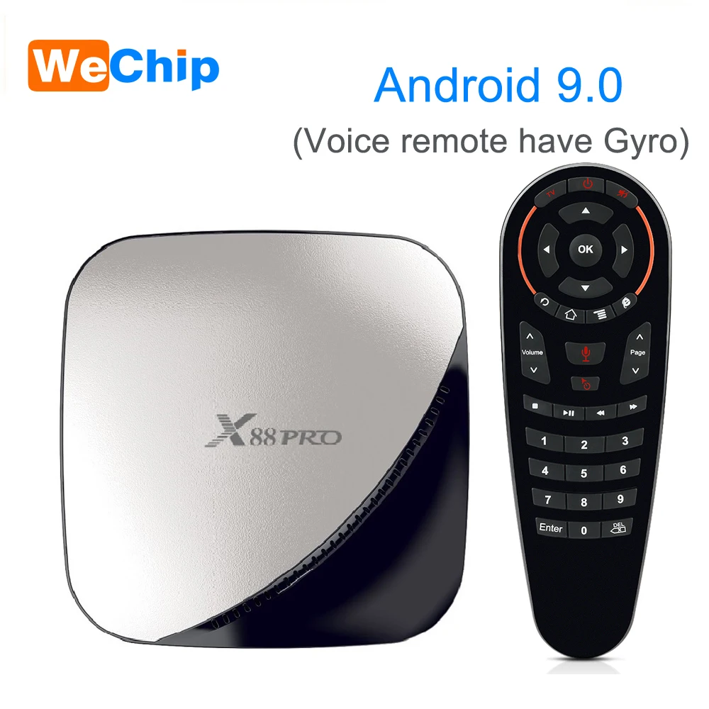 X88 pro Android 9,0 Smart HD TV box 2/4 GB Оперативная память RK3318 Quad core 2,4G& 5G двухъядерный процессор Wi-Fi медиа-плеер поддерживает YouTube HD Ott Декодер каналов кабельного телевидения