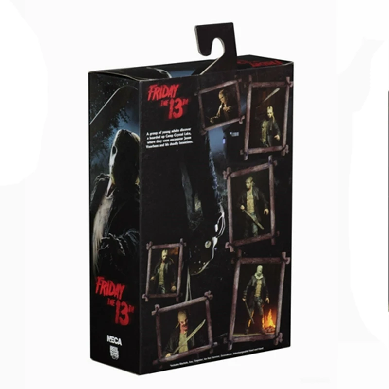 Оригинальная NECA Friday The 13th Jason 2009 Remake Voorhees Deluxe Edition, конечная фигурка, игрушка в подарок