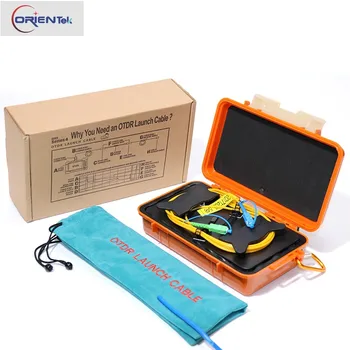 

SM 2KM OTDR Launch Cable Box Orientek G652D OTDR Fiber Rings OTDR Patch Cord Singlemode 2000m FC LC SC ST / UPC APC