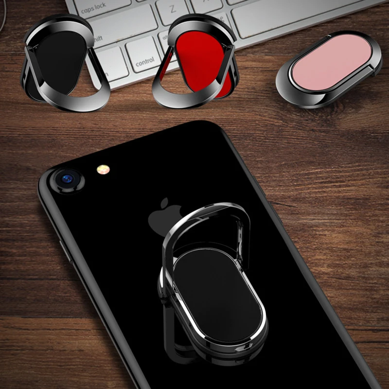 

Flexible Universal Mobile Phone Holder For iphonexs Samsung Xiaomi Fashion Smartphone Stand High quality Finger Ring Holder