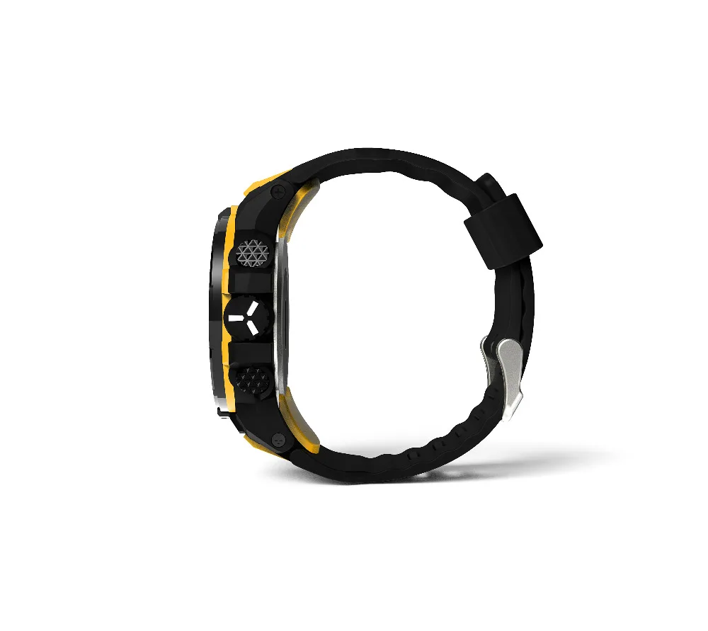 SUNROAD Цифровые мужские спортивные часы-открытый барометр компас альтиметр температура Пешие прогулки плавание спортивные часы Relogio желтый