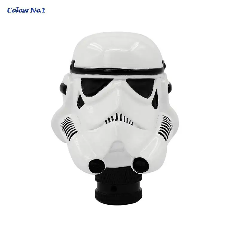 

Universal Auto Shift Knob Cool Car Gear Shift Knob White Car Stalls Head Shifter Knob