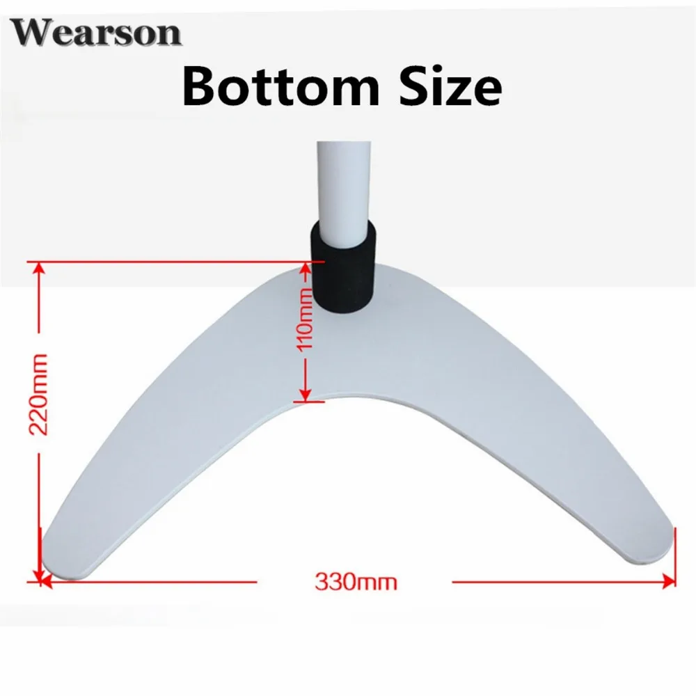 Wearson VESA Height Adjustable LCD Monitor Stand Flat Bottom For Samsung,HP,LG,Acer,ViewSonic,Asus,Dell etc 14-27inch PC Monitor (8)
