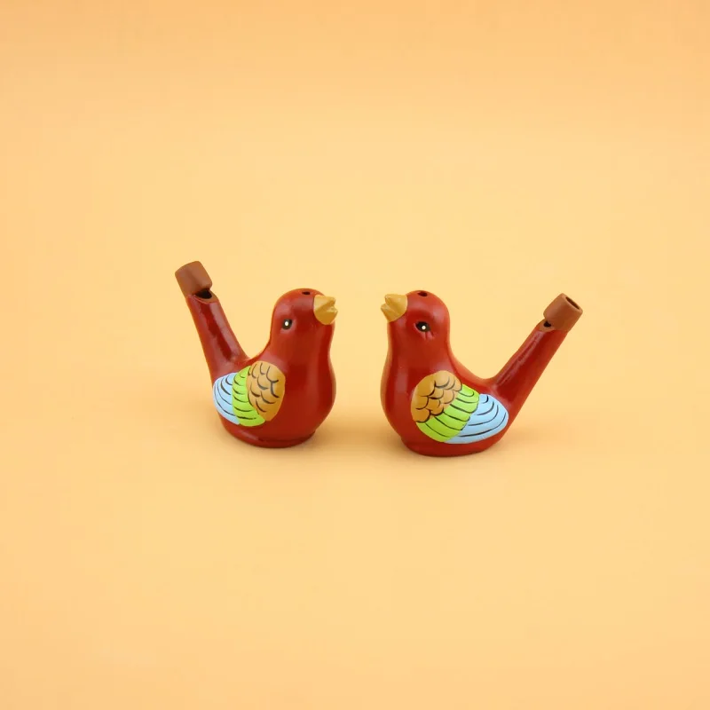 

60pcs Ceramic Water Bird Whistle Hand-painted Music Whistle Birthday Gift Boy Baby Shower Favor wen6493