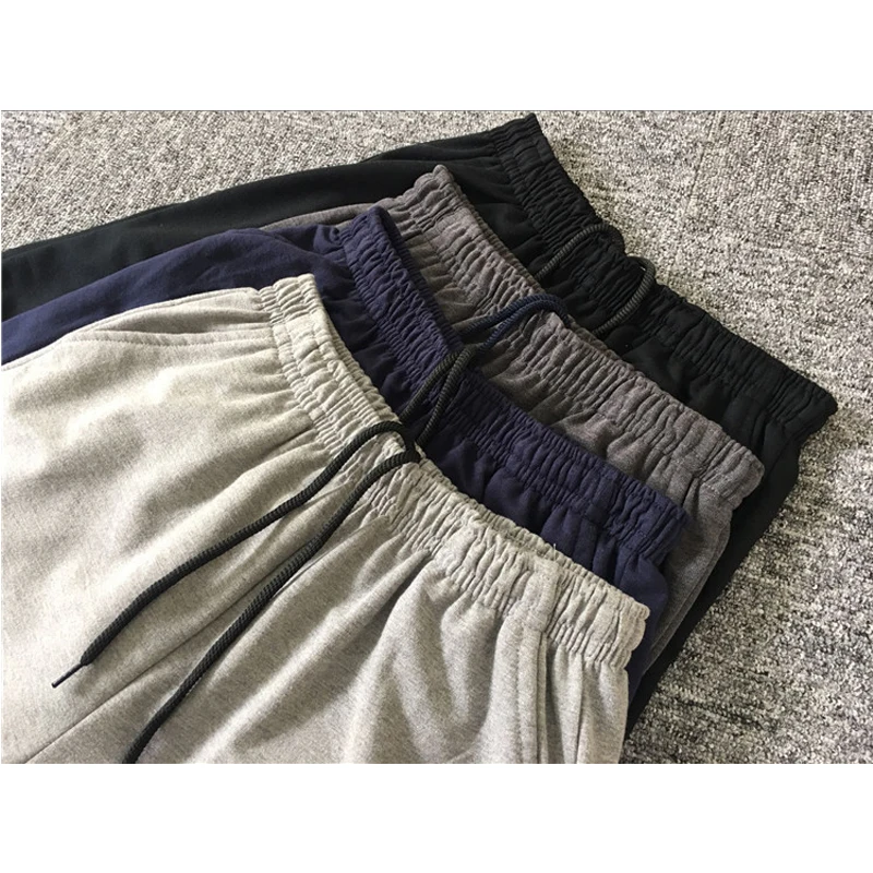 

Short Sweatpants Solid Shorts Man Summer Fashion Casual Bermuda cotton Short Men Homme sporting Loose Beach Shorts