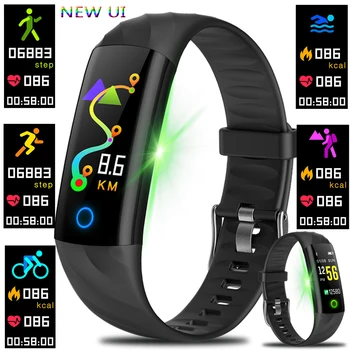 

Smart watch men women Pedometer Heart Rate Monitor Blood Oxygen Fitness Tracker Watch sport Swimming Waterproof Smart Wristband
