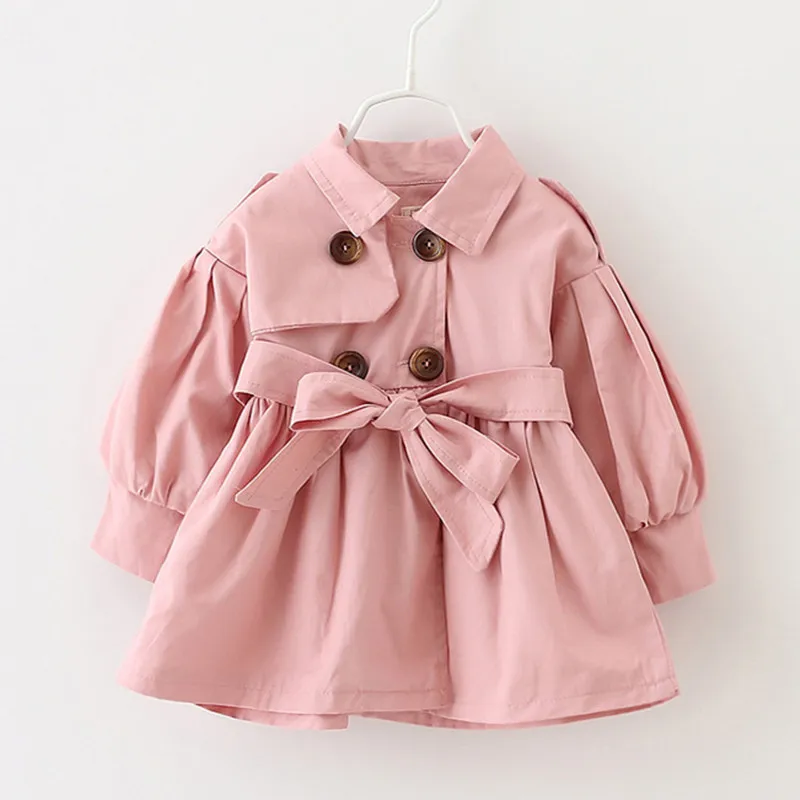 baby girl trench coat