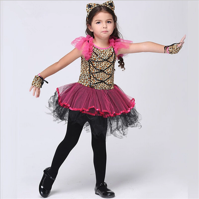 leopard tutu dress