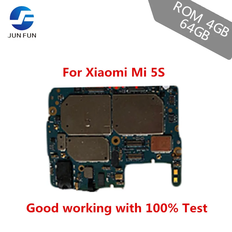 Разблокированная материнская плата JUN FUN с микросхемами гибкий кабель для Xiaomi Mi 5S