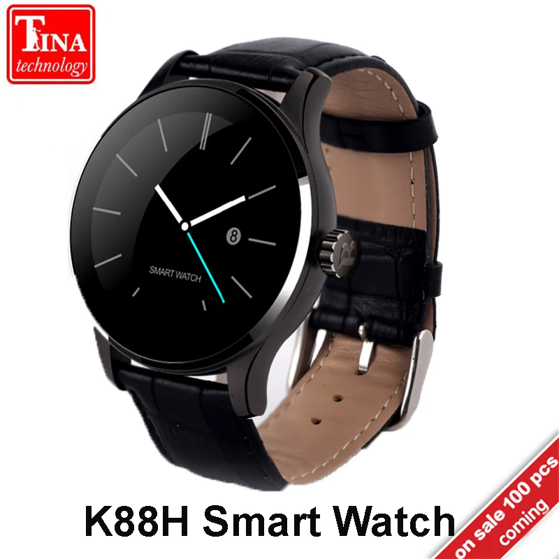 K88H умные часы для мужчин с Bluetooth звонком 1,22 дюймов ips экран Поддержка Спорт монитор сердечного ритма Bluetooth Smartwatch PK L5 DT98